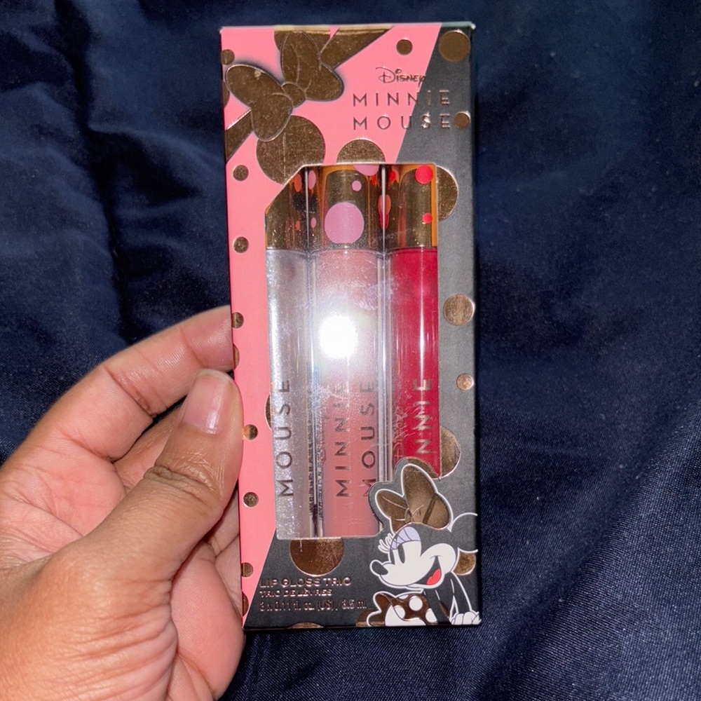 Disney Minnie Mouse Pink and Red Lip Gloss Duo